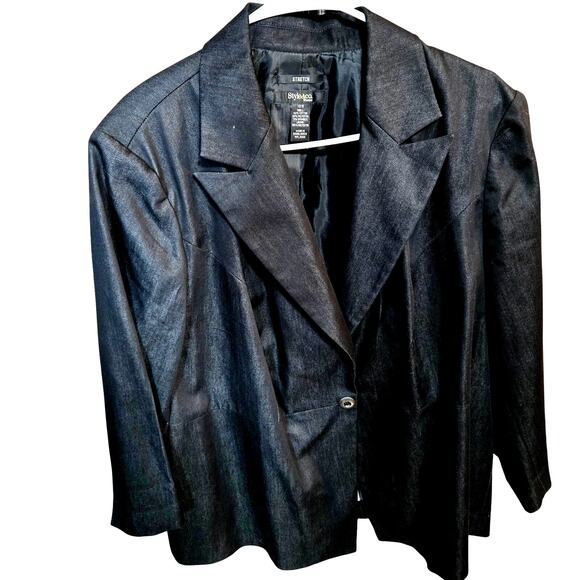 Women's 16W 1X Blazer Suit Separate Jacket Top Wholesale Bulk Lot 4 1XL - Picture 4 of 6